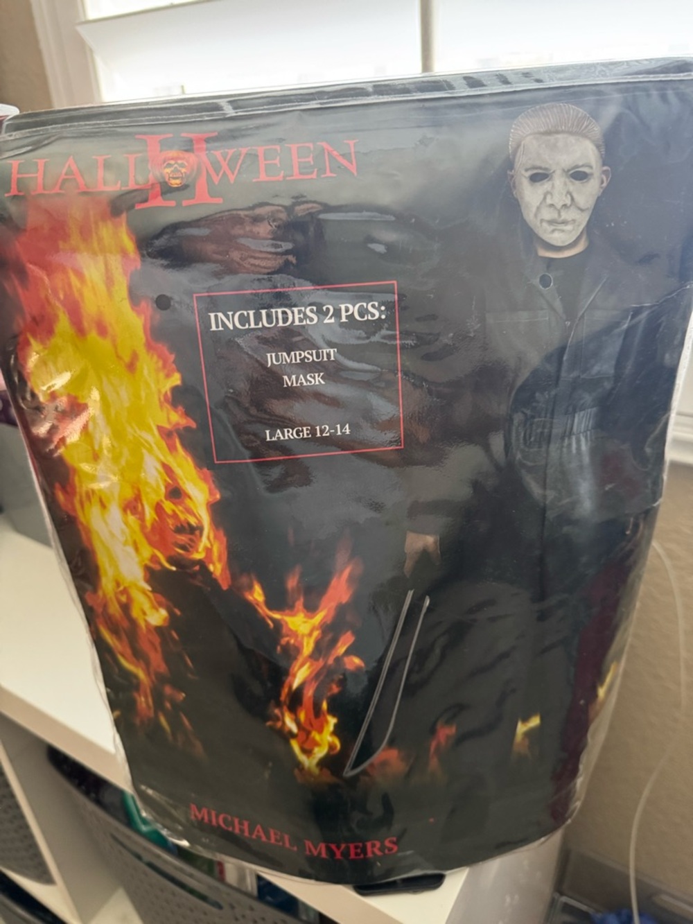 Michael Myers Halloween II Costume - Black Jumpsuit.